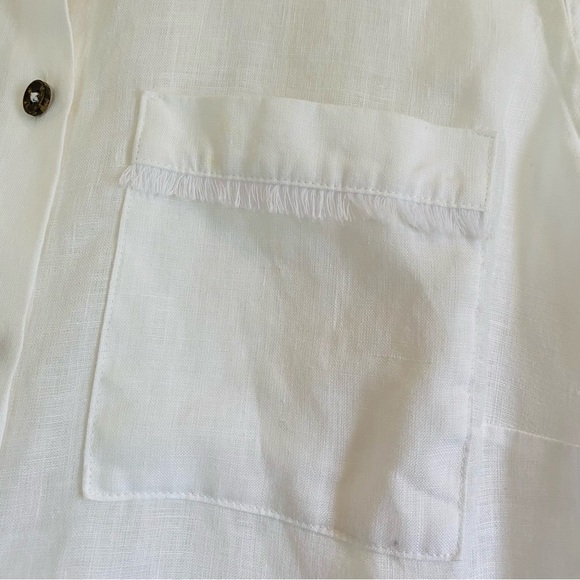 Chicos | 100% Linen Button Down Collared Tunic - Picture 4 of 6